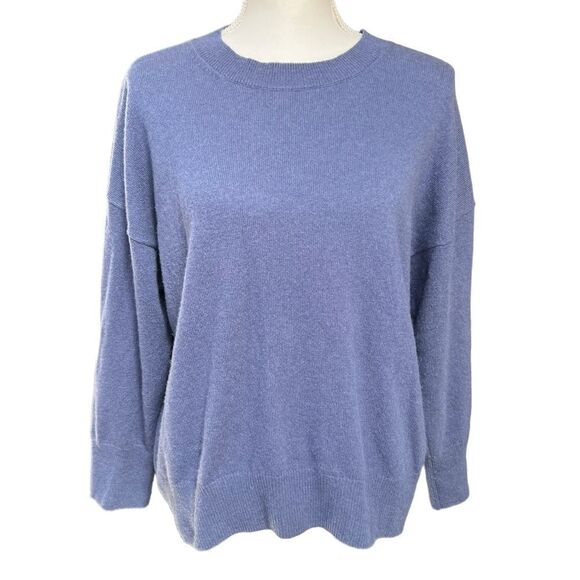 Equipment Women’s Melanie Cashmere Sweater Blue Size Small - Picture 2 of 8